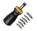 Skrutrekker m/skralle og bits 12-i-1